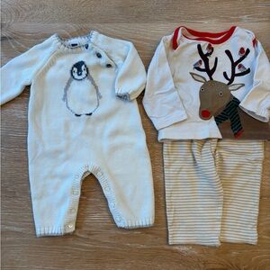 Baby Boden and J&J Penguin and Reindeer bundle